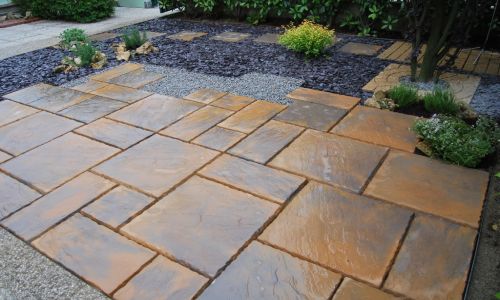 Bowland Stone - Concrete Paving - Chalice Collection - Mellow Gold - Project Packs
