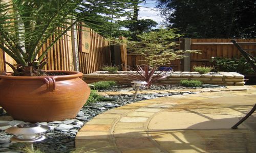 Global Stone - Sandstone Collection - York Green - Circles