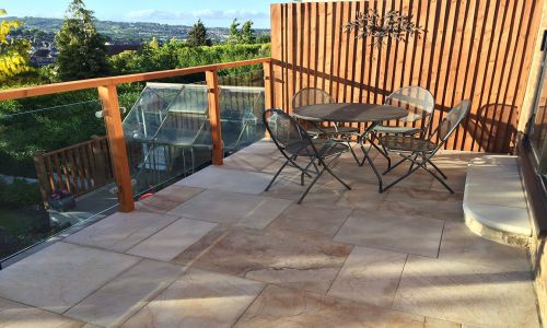 Natural Sandstone Paving - Imperial Cream Smooth - Single Sizes