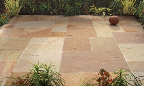 Strata Stones - Kendal Collection - Camel - Patio Pack