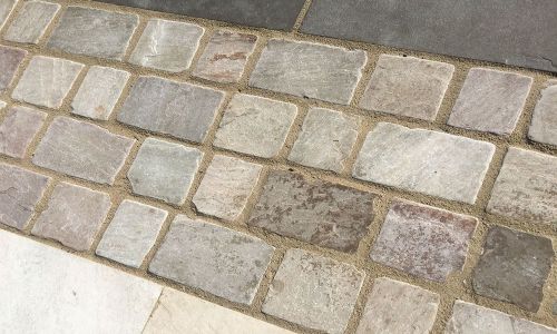 Indian Sandstone Cobbles - Tumbled Rippon Buff