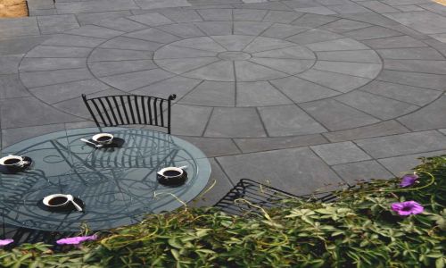 Strata Stones - Circle Collection - Classic - Black Lime Circles