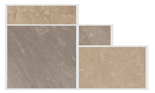 Global Stone - Gardenstone Collection - Sunset Buff - Project Pack
